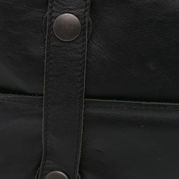Pre-owned Bottega Veneta Nappa Intrecciato Flap Crossbody Black