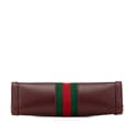 Miniatyrbillede 3 af 10: Pre-owned Gucci Small Calfskin Ophidia Chain Crossbody Red