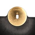 Miniatyrbild 7 av 10: Pre-owned Chanel Quilted Calfskin CC Chain Logo Crossbody Black