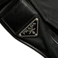 Miniatyrbilde 7 av 10: Pre-owned Prada Tessuto Buckle Messenger Bag Black