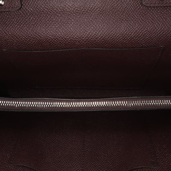 Pre-owned Hermès Epsom Kelly To Go Wallet Red