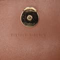 Miniatyrbilde 5 av 10: Pre-owned Burberry House Check Henley Canvas and Leather Wallet on Chain Brown