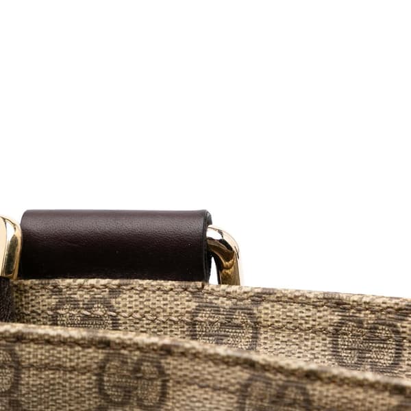 Pre-owned Gucci GG Supreme Crossbody Brown
