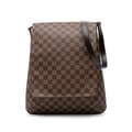 Pikkukuva 1 / 7: Pre-owned Louis Vuitton Damier Ebene Musette Salsa GM Brown
