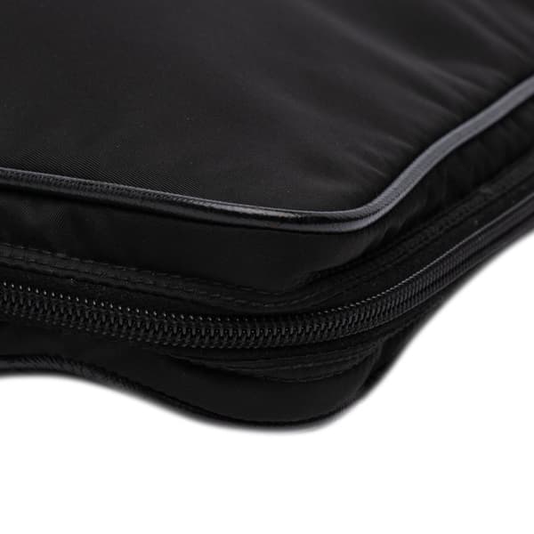 Pre-owned Prada Tessuto Zip Top Crossbody Black
