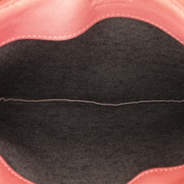 Pre-owned Celine Small Lambskin Trio Crossbody Pink