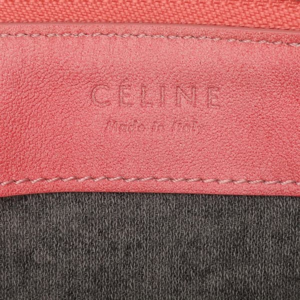 Pre-owned Celine Small Lambskin Trio Crossbody Pink