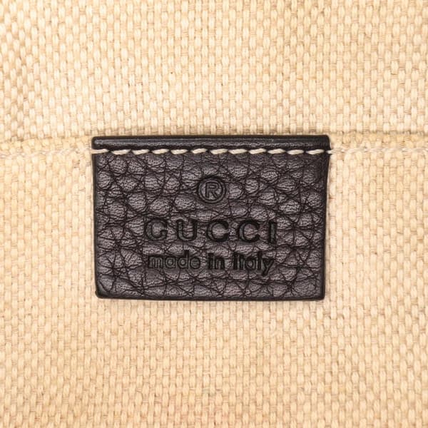 Pre-owned Gucci Leather Soho Disco Crossbody Black