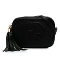 Miniatyrbillede 1 af 10: Pre-owned Gucci Leather Soho Disco Crossbody Black