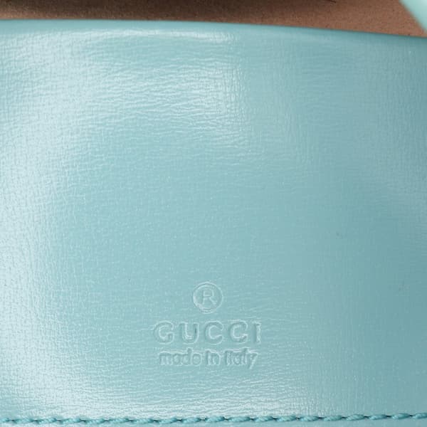 Pre-owned Gucci Mini Calfskin Jackie 1961 Crossbody Blue