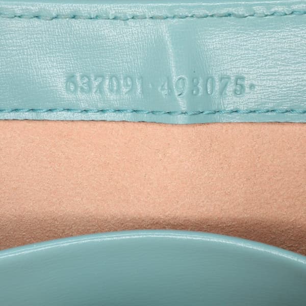 Pre-owned Gucci Mini Calfskin Jackie 1961 Crossbody Blue