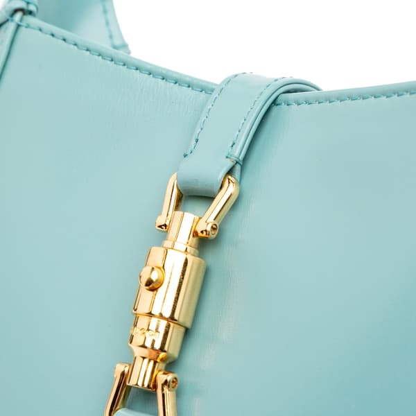 Pre-owned Gucci Mini Calfskin Jackie 1961 Crossbody Blue