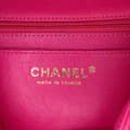 Pikkukuva 5 / 10: Pre-owned Chanel Mini Rectangular Classic Chevron Lambskin Single Flap Pink