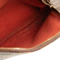 Miniatyrbild 5 av 10: Pre-owned Louis Vuitton Damier Ebene Olav MM Brown
