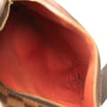 Miniatyrbild 6 av 10: Pre-owned Louis Vuitton Damier Ebene Olav MM Brown