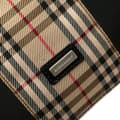 Miniatyrbild 7 av 10: Pre-owned Burberry House Check Canvas and Nylon Crossbody Black