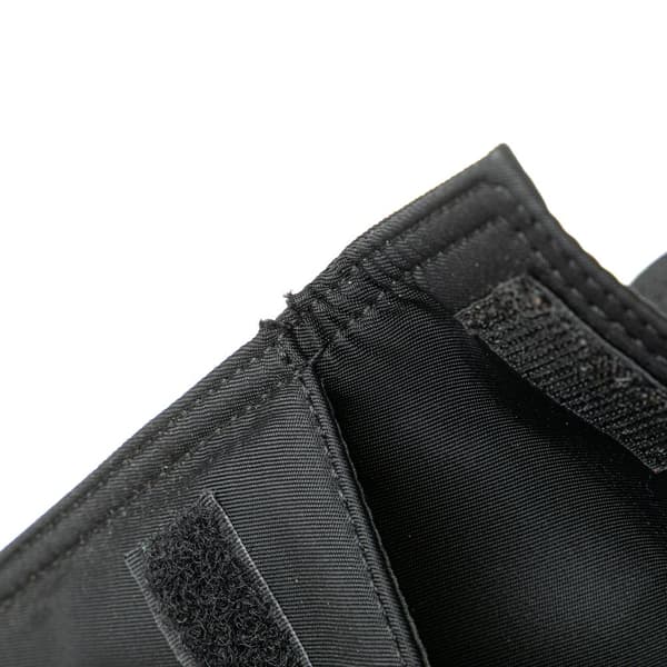 Pre-owned Burberry House Check Canvas and Nylon Crossbody Black
