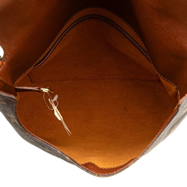 Pre-owned Louis Vuitton Monogram Musette Salsa GM Brown