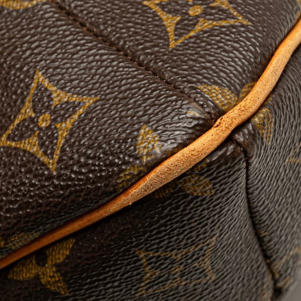 Pre-owned Louis Vuitton Monogram Musette Salsa GM Brown