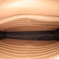 Miniatyrbilde 4 av 10: Pre-owned Gucci Interlocking G Dollar Calfskin Wallet on Chain Brown