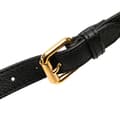Pikkukuva 10 / 10: Pre-owned Versace Grained Calfskin La Medusa Crossbody Black