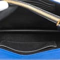 Pikkukuva 5 / 10: Pre-owned Prada Saffiano Lux Monochrome Wallet on Chain Blue