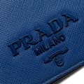 Pikkukuva 7 / 10: Pre-owned Prada Saffiano Lux Monochrome Wallet on Chain Blue