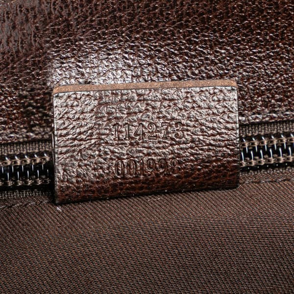 Pre-owned Gucci GG Canvas Crossbody Brown