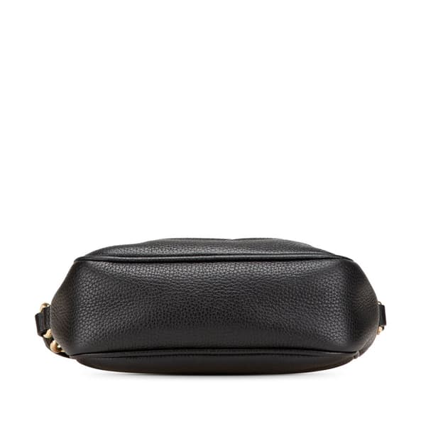 Pre-owned Gucci Leather Soho Disco Crossbody Black