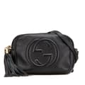 Miniatyrbilde 1 av 10: Pre-owned Gucci Leather Soho Disco Crossbody Black