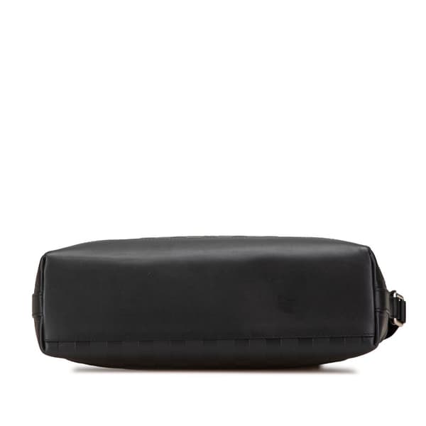 Pre-owned Louis Vuitton Damier Infini Discovery Messenger MM Black