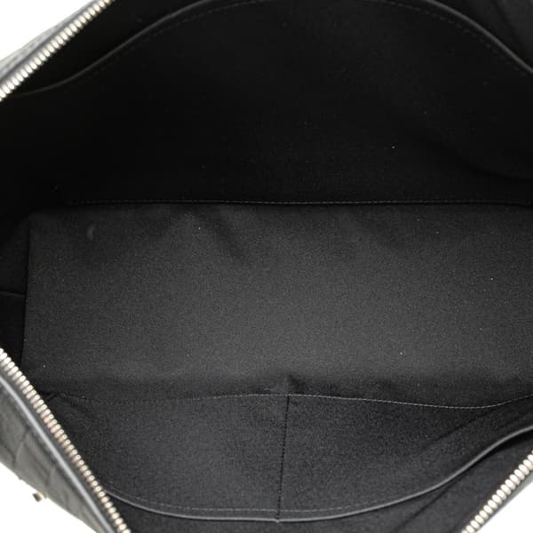 Pre-owned Louis Vuitton Damier Infini Discovery Messenger MM Black