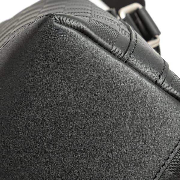 Pre-owned Louis Vuitton Damier Infini Discovery Messenger MM Black