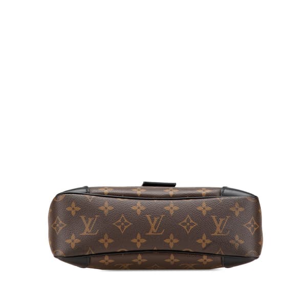 Pre-owned Louis Vuitton Monogram Odeon PM Brown