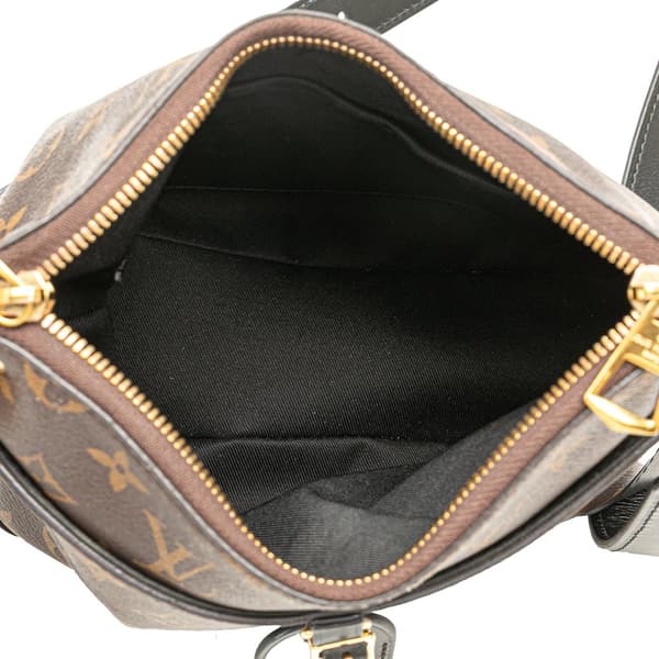 Pre-owned Louis Vuitton Monogram Odeon PM Brown