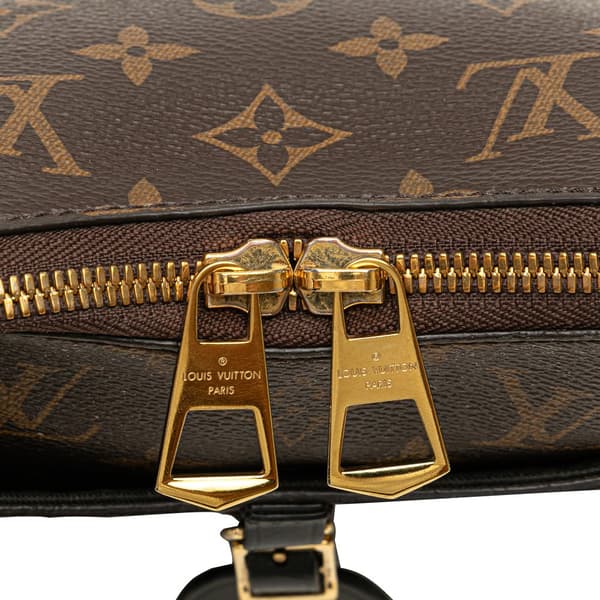 Pre-owned Louis Vuitton Monogram Odeon PM Brown