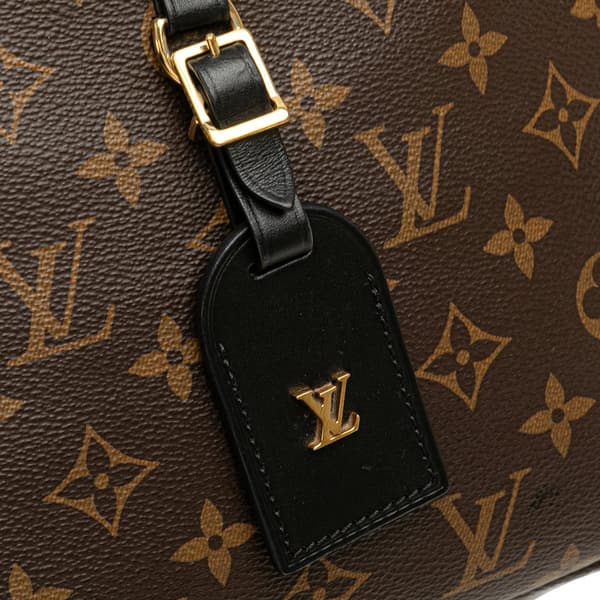 Pre-owned Louis Vuitton Monogram Odeon PM Brown