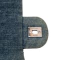 Miniatyrbild 9 av 10: Pre-owned Chanel Large Embroidered Denim Camellia Flap Blue