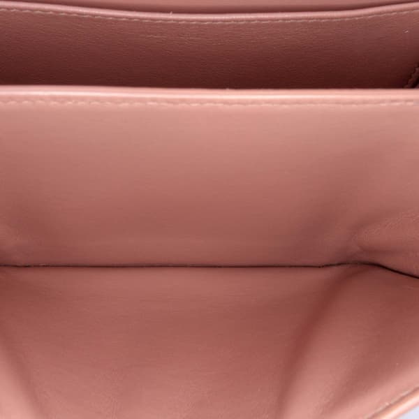 Pre-owned Celine Teen Calfskin Classic Box Pink