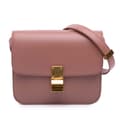 Miniatyrbild 1 av 10: Pre-owned Celine Teen Calfskin Classic Box Pink