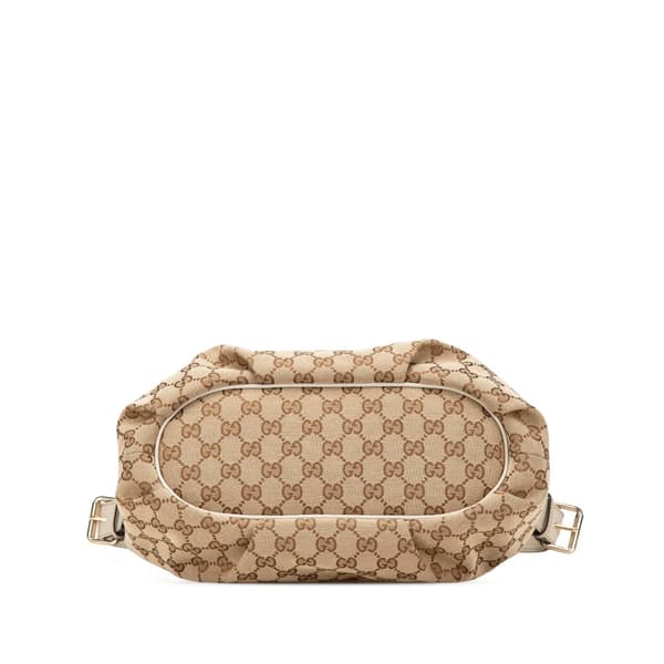 Pre-owned Gucci GG Canvas Crossbody Brown