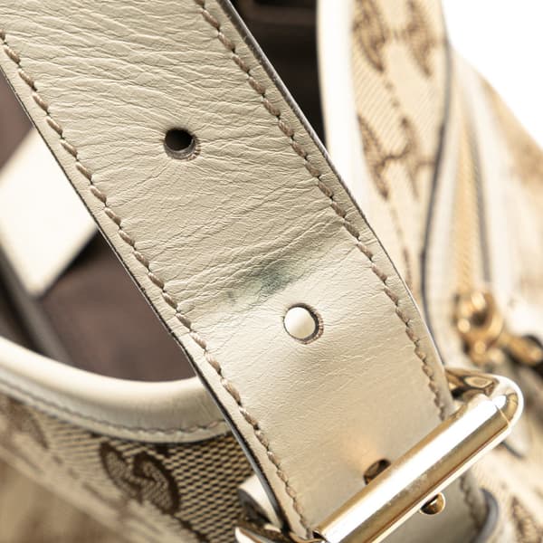 Pre-owned Gucci GG Canvas Crossbody Brown