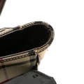 Miniatyrbild 7 av 10: Pre-owned Burberry House Check Canvas Flap Crossbody Brown