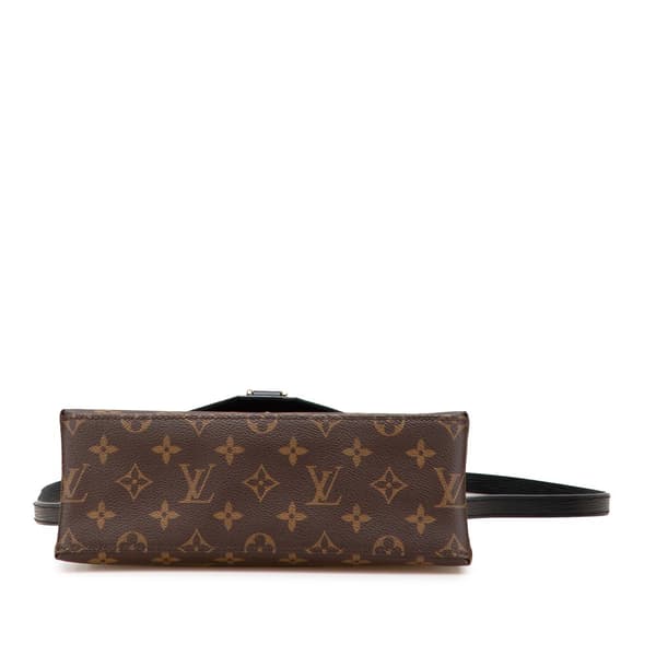 Pre-owned Louis Vuitton Monogram Epi Saint Michel Brown