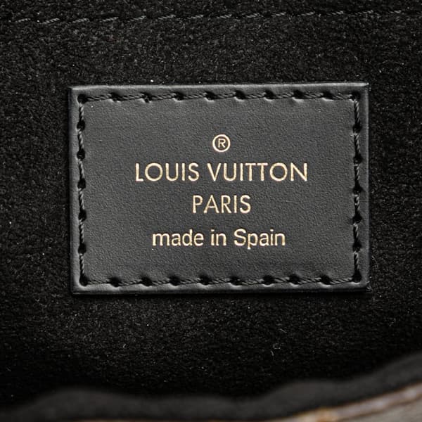 Pre-owned Louis Vuitton Monogram Epi Saint Michel Brown