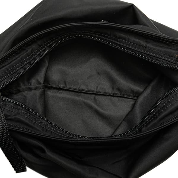 Pre-owned Prada Tessuto Zip Top Crossbody Black