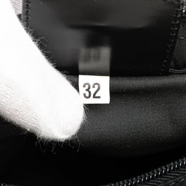 Pre-owned Prada Tessuto Zip Top Crossbody Black