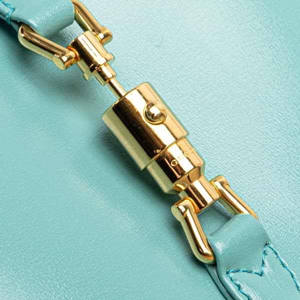 Pre-owned Gucci Mini Calfskin Jackie 1961 Crossbody Blue