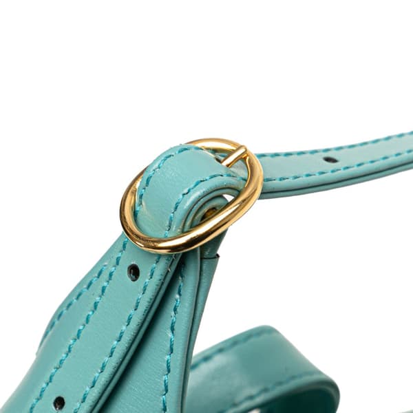 Pre-owned Gucci Mini Calfskin Jackie 1961 Crossbody Blue