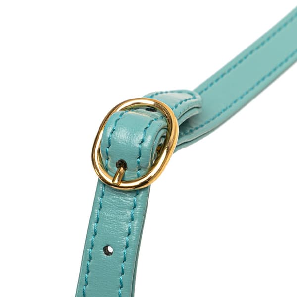 Pre-owned Gucci Mini Calfskin Jackie 1961 Crossbody Blue